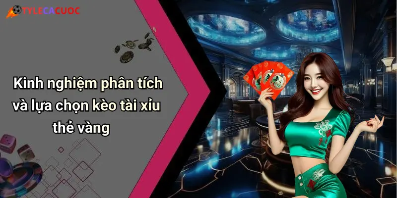 Kinh nghiệm phân tích và lựa chọn kèo tài xỉu thẻ vàng