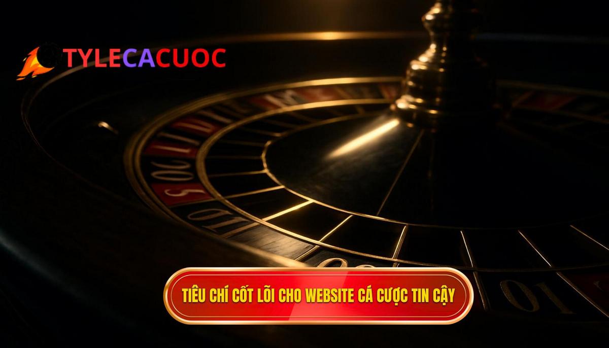 Tiêu chí cốt lõi định hình website tỷ lệ cá cược đáng tin cậy