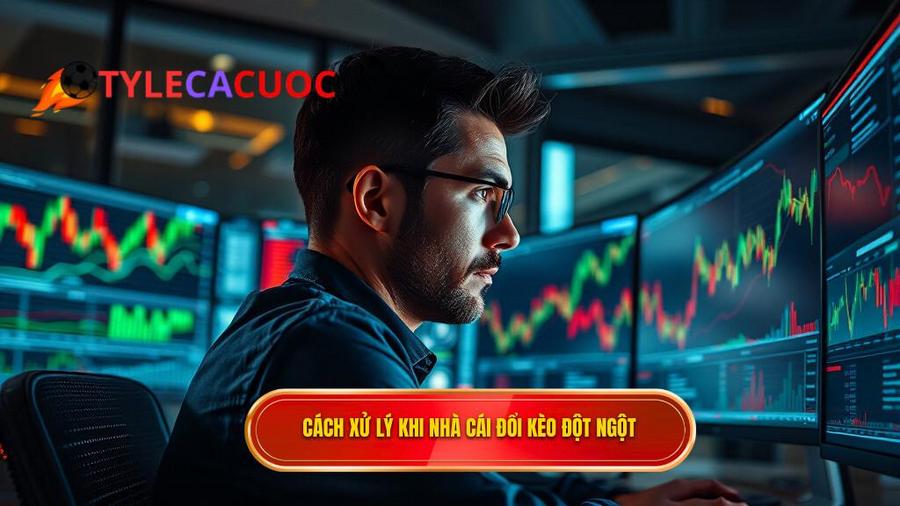 Làm gì khi nhà cái thay đổi tỷ lệ kèo đột ngột? Các bước xử lý thông minh