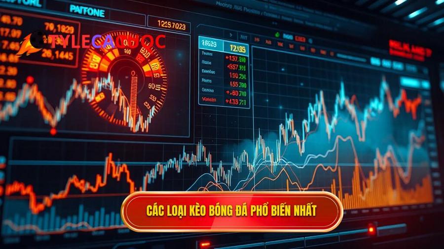 Các loại kèo phổ biến cần theo dõi liên tục