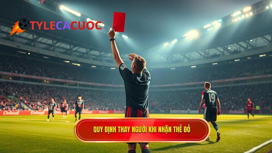 2. Các trường hợp đặc biệt liên quan đến thẻ đỏ và thay người
