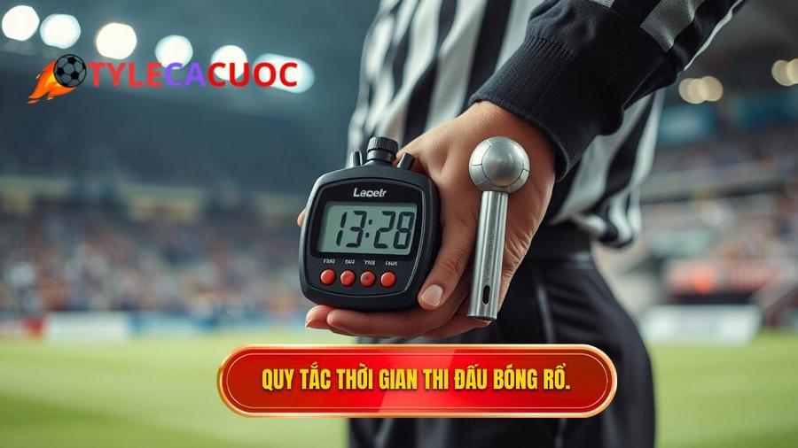 2. Thời gian thi đấu và quy tắc dừng đồng hồ
