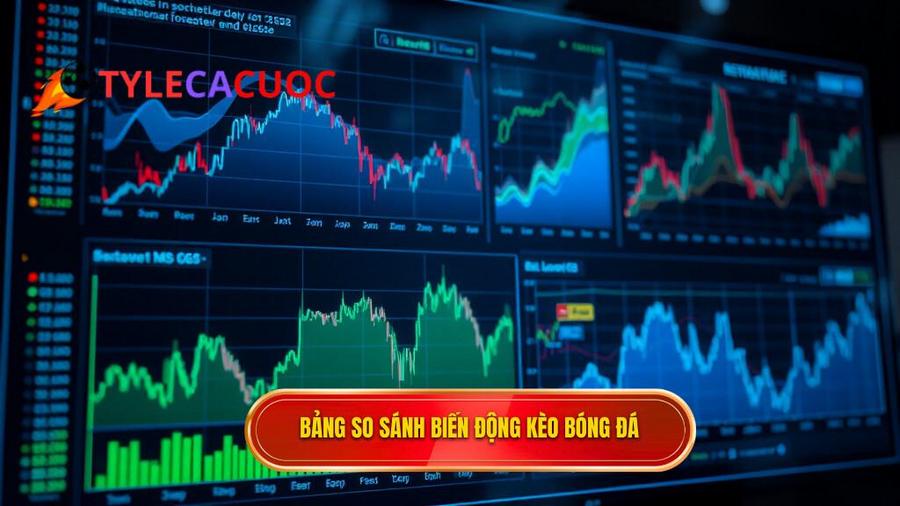 Bảng so sánh biến động kèo điển hình