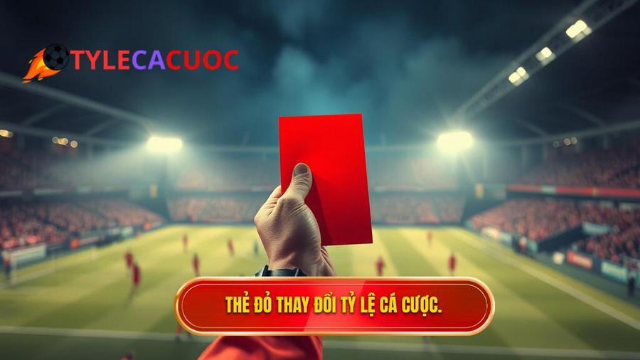 3. Ảnh hưởng của thẻ đỏ đến cục diện và tỷ lệ cá cược